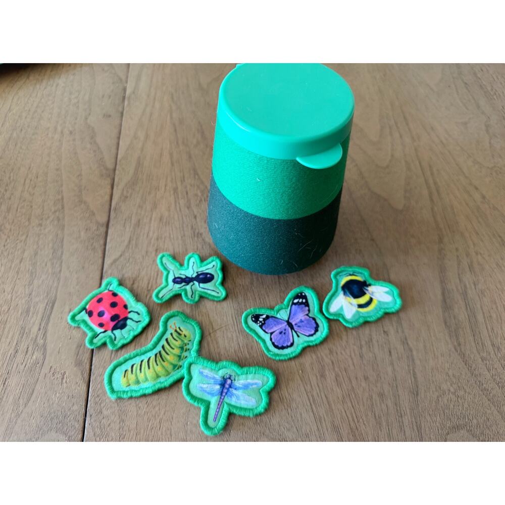 Lovevery Fuzzy Bug Shrub Toddler Insect Stick Toy
